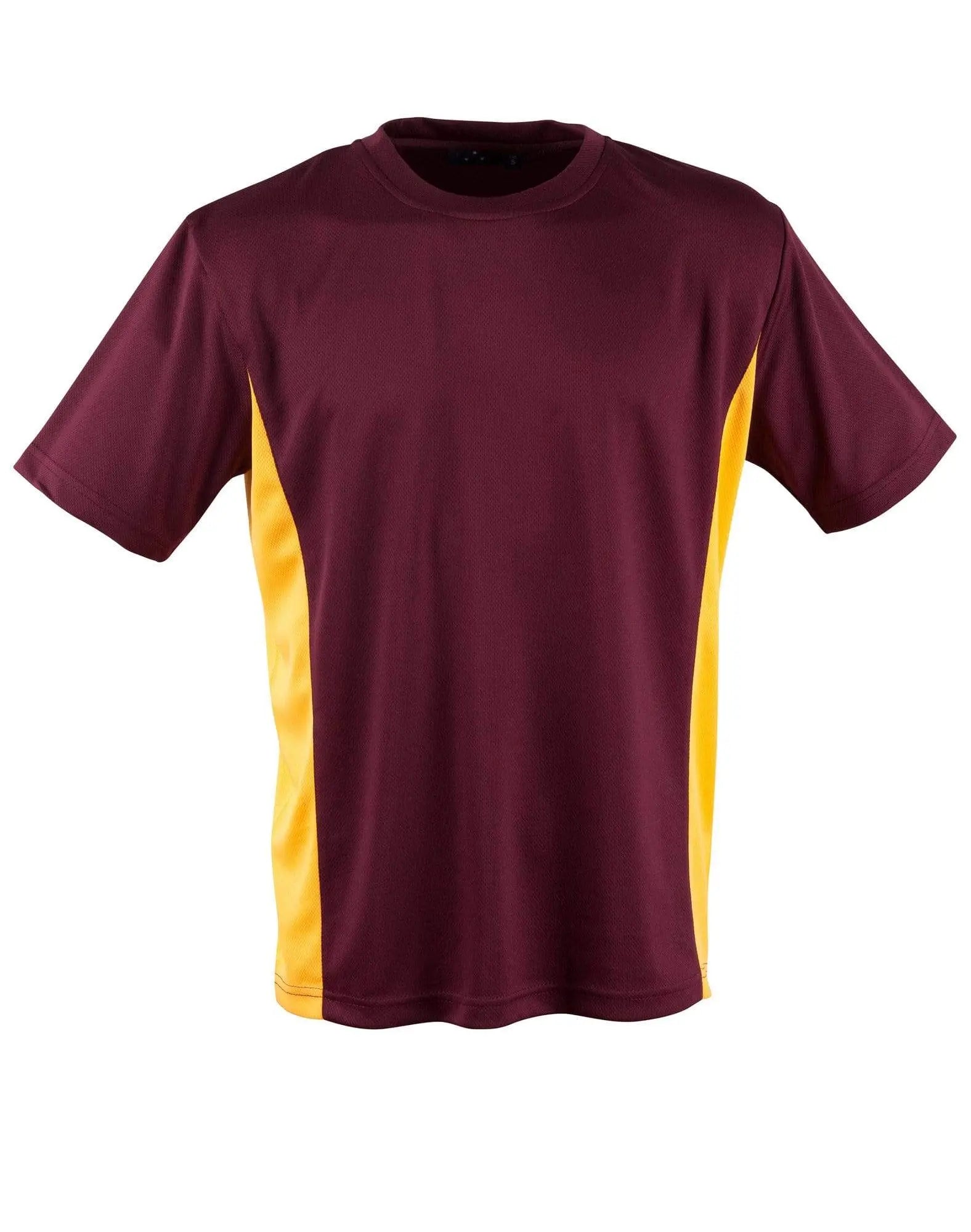 Teammate Tee Kids Ts12k Casual Wear Winning Spirit Maroon/ Gold 6K